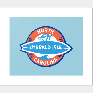 Emerald Isle NC Surf Posters and Art